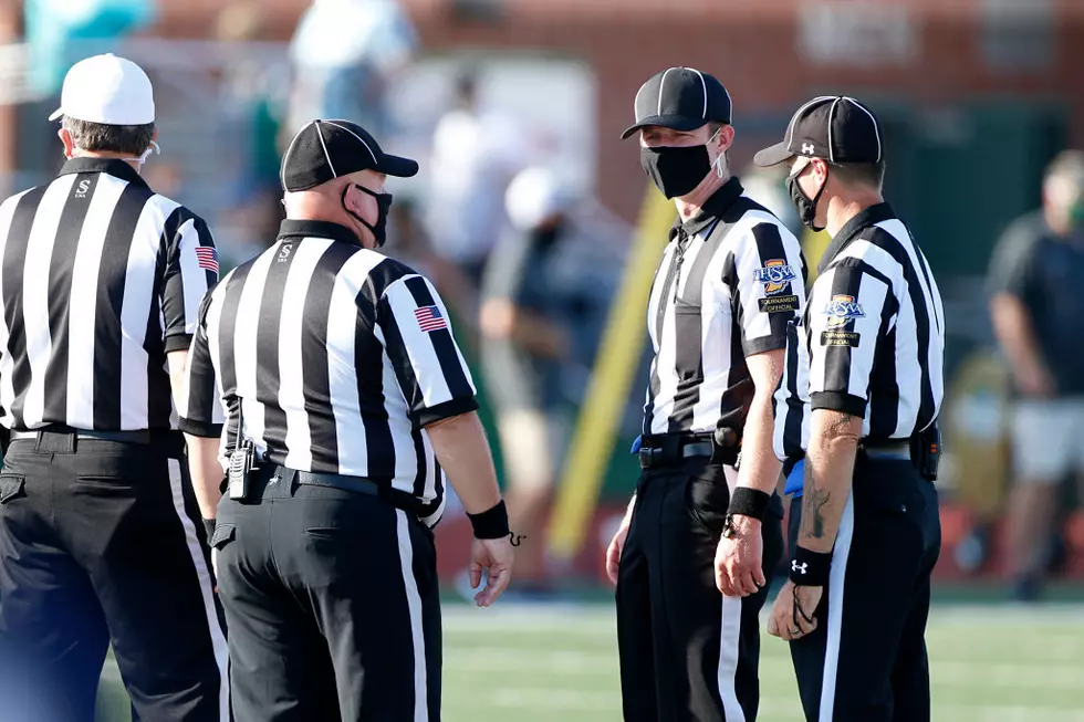 Texas Football Player Attacks Referee!  (VIDEO)