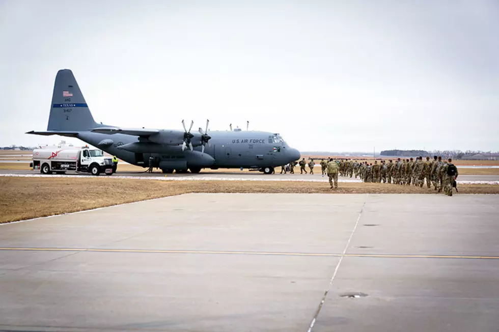 North Dakota National Guard Off To Washington (PHOTOS)