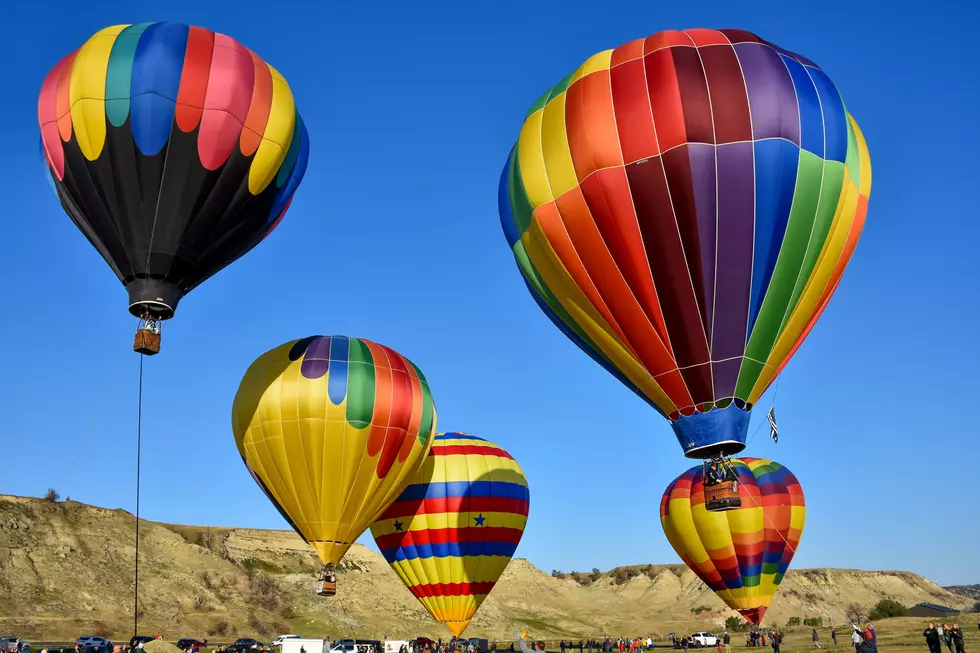 Medora, North Dakota's Breathtaking "Hot Air" Balloon Rally 