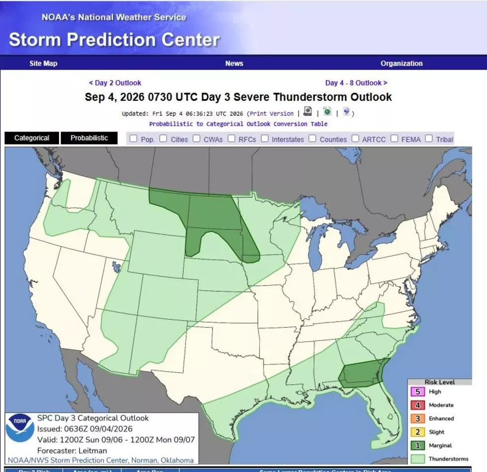Storm Prediction Center/National Weather Service