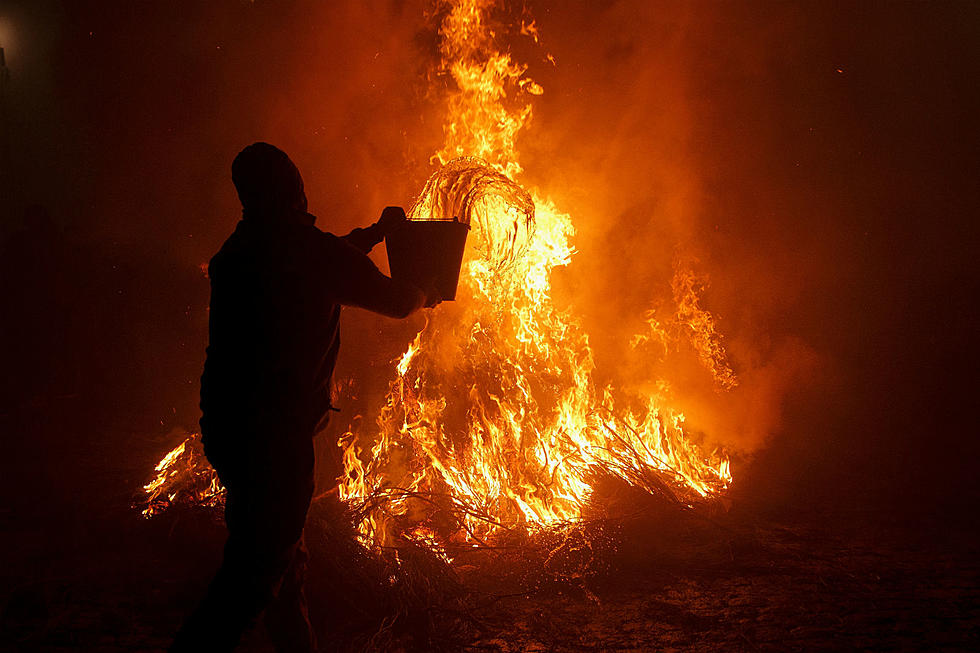 Breaking: Fire Set At Protest Camp