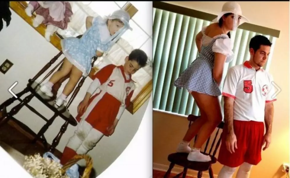 Adults Re-enacting Their Baby Photos-Another Trend
