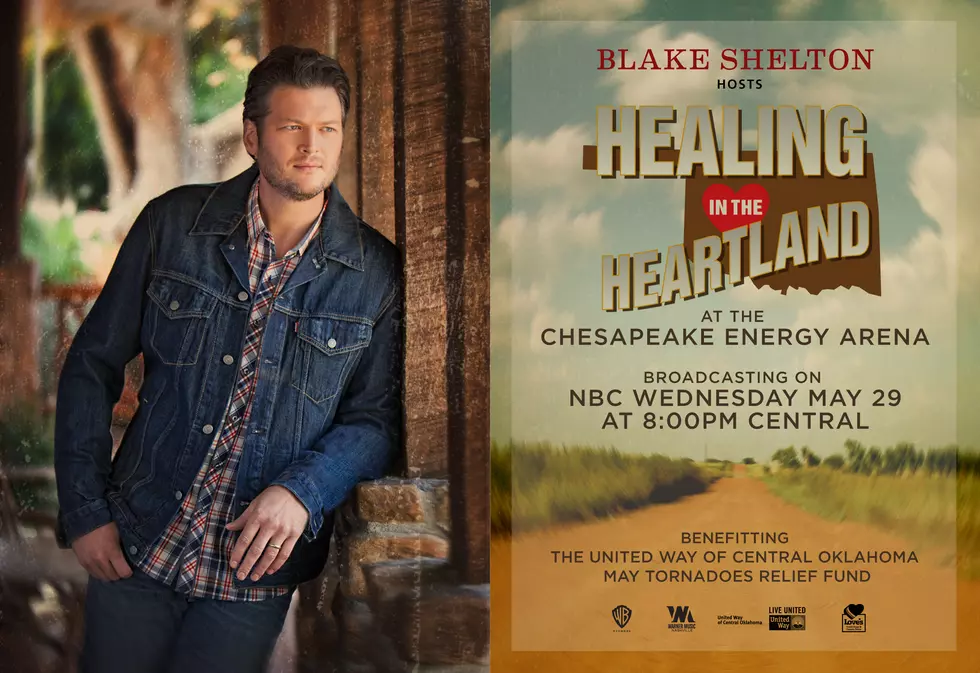 Blake Shelton Hosting Televised Concert Benefiting Tornado Victims