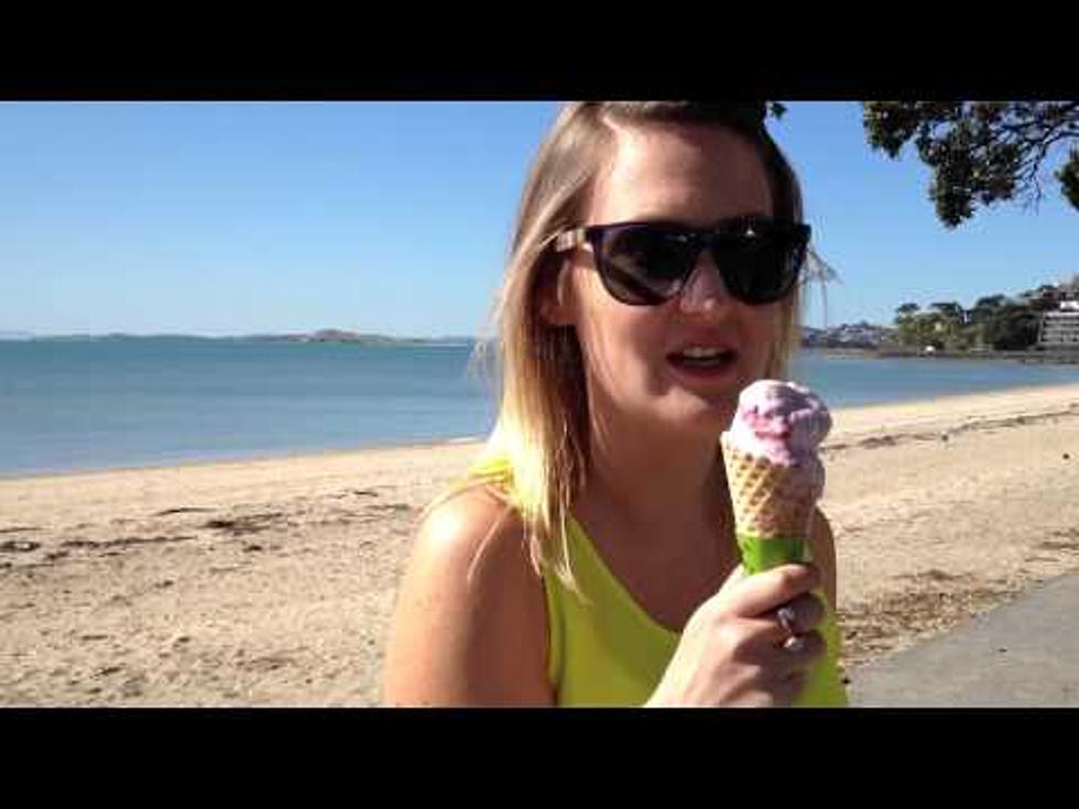 Girl Unknowingly Enjoys Bird-Poop Covered Ice Cream