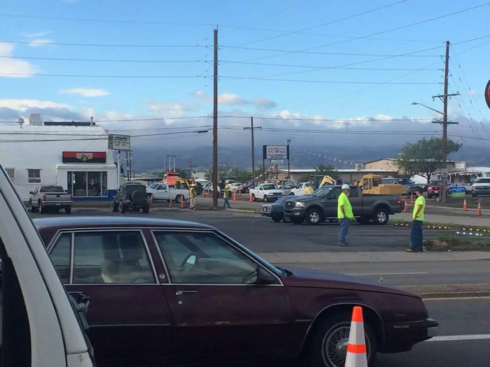 Grand Junction&#8217;s 1st Street Closed Due to Sink Hole [PHOTO]