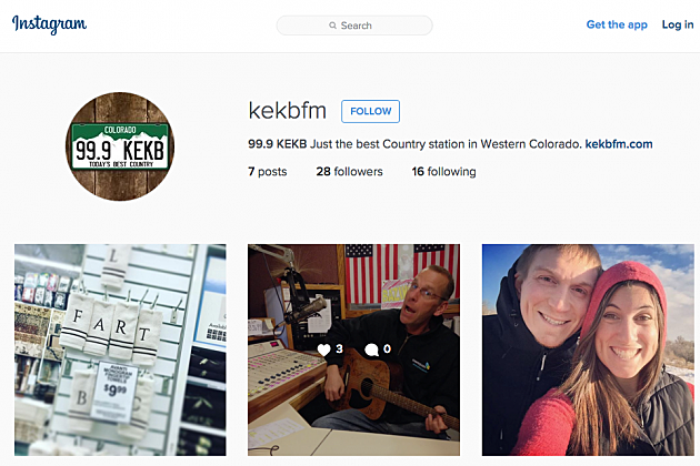 Follow KEKB to Country Jam on Instagram