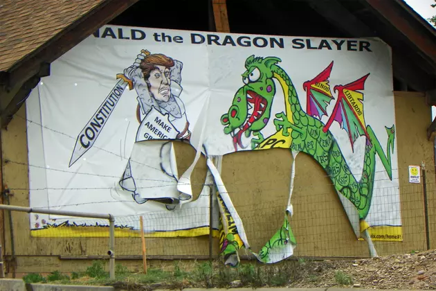 &#8216;Trump vs Dragon&#8217; Mural on Orchard Mesa Takes a Beating