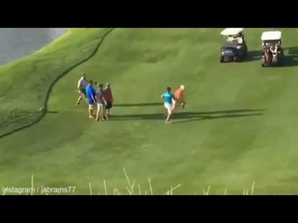 Golf Turns Violent