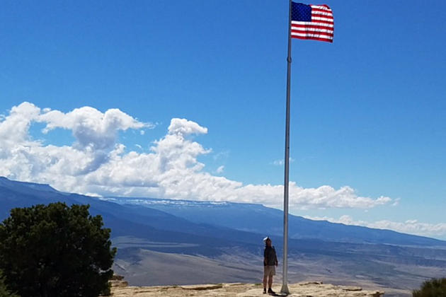 Mt. Garfield Receives Amazing Flag in Time for Memorial Day