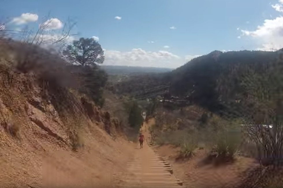 Waylon Accepts Challenge to Climb the Manitou Incline