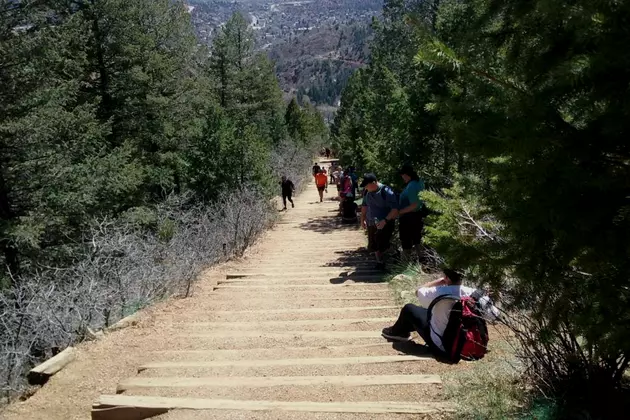 Waylon Accepts Your Challenge and Climbs Manitou Incline &#8211; Barely