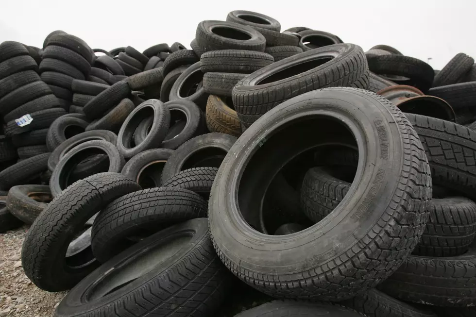 A Ton Of Tires Dumped In Colorado National Park