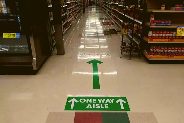 Grand Junction Grocery Store Aisles Are One Way Only