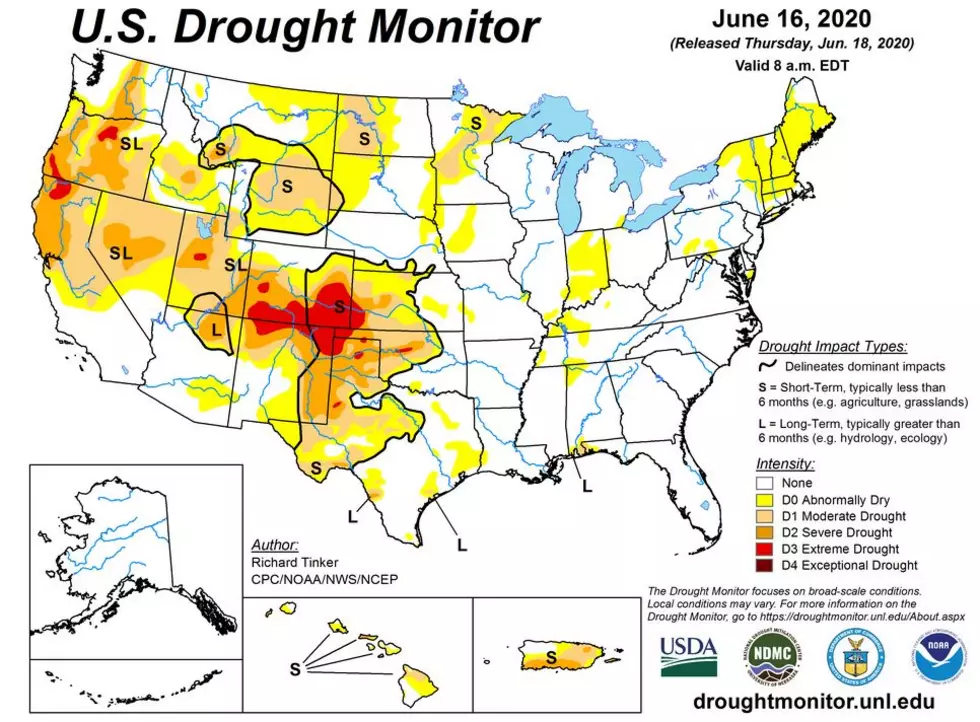 US Drought Monitor Map