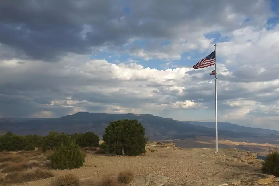 Life is in Chaos but the Mt. Garfield Flag is Flying High