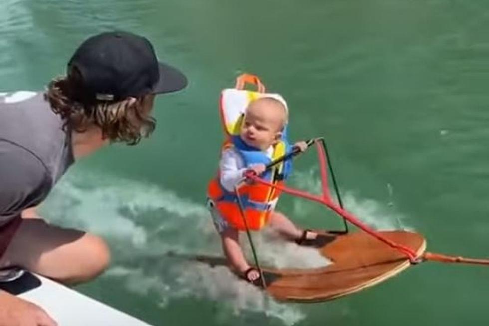 6-Month-Old Waterskier from Utah Gives Us All the Feels