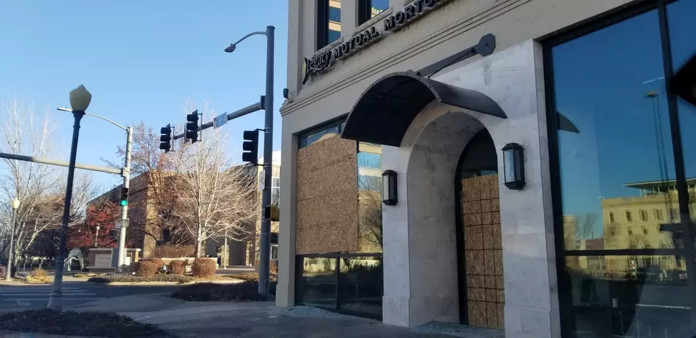 Someone Shattered Glass Downtown Grand Junction