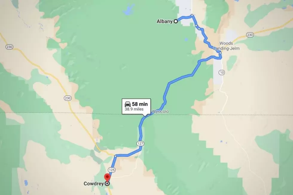 Albany WY to Cowdry CO