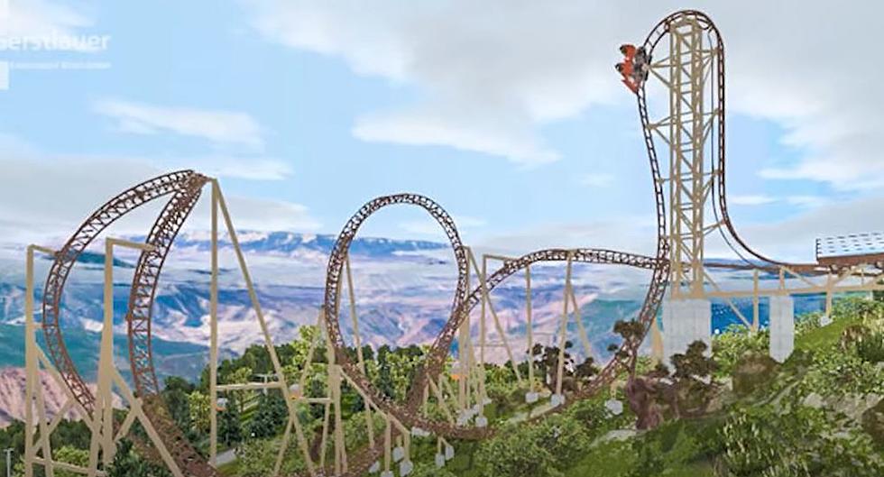 Highest looping roller coaster in US opens in Colorado mountains