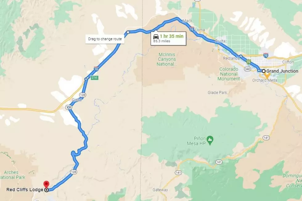 Grand Junction to Red Cliffs Lodge