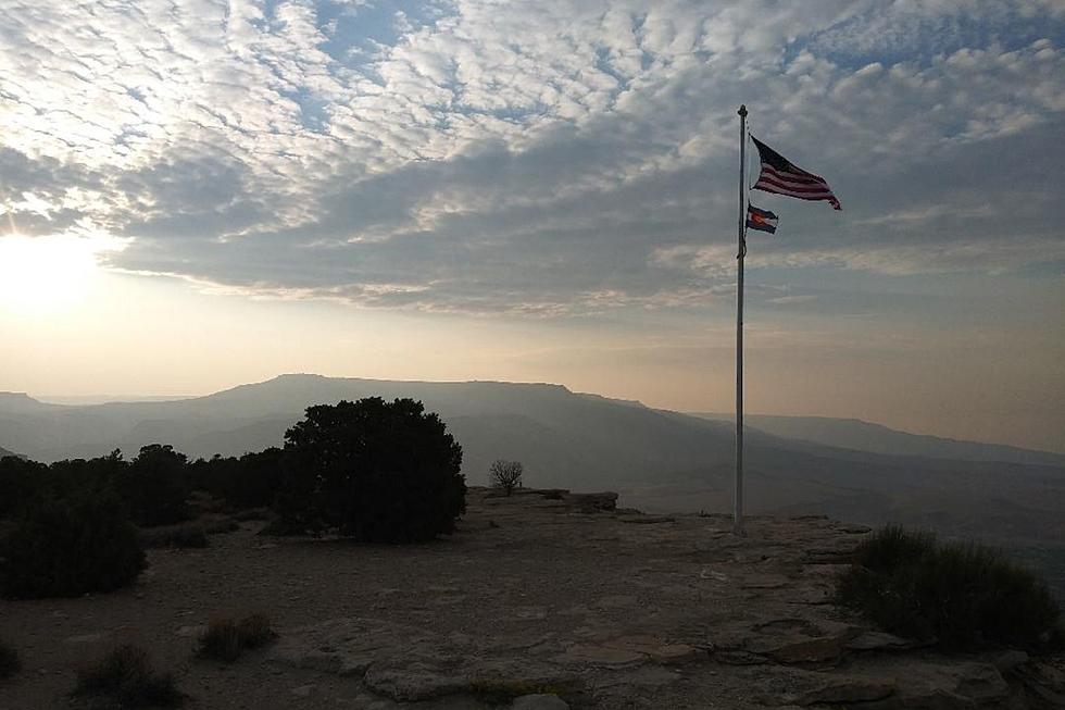 Grand Valley Smoke as Seen From the Top of Mt. Garfield