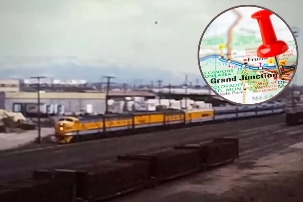 Classic Grand Junction Colorado Train Footage From 50 Years Ago