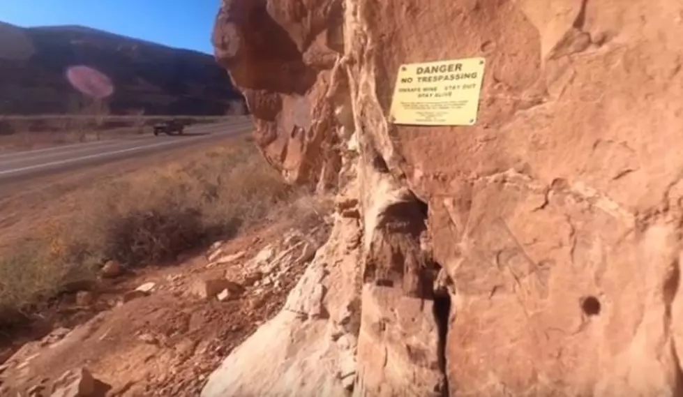 MINE ENTRANCE WARNING