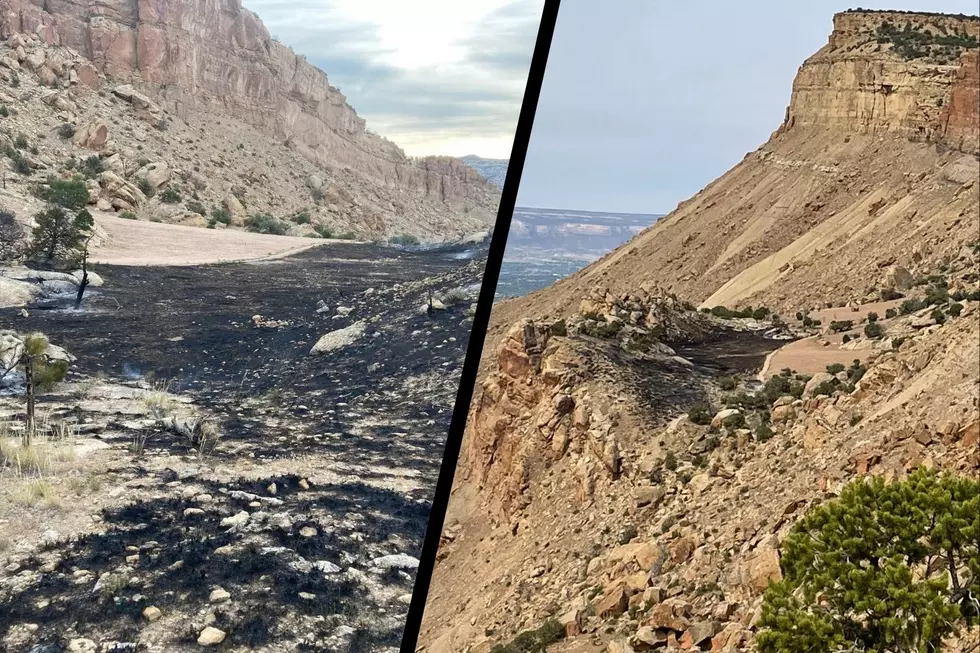 Tuesday’s Fire Near Mt. Garfield Burned Up 3 Acres North of Palisade