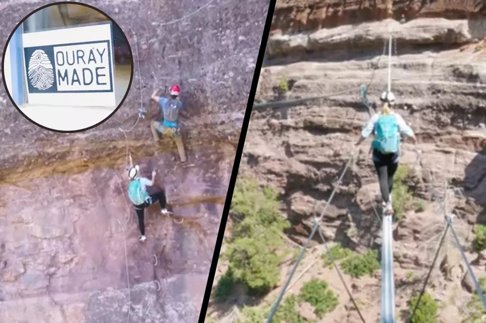 Watch Climbers Conquer Ouray Colorado’s Amazing Gold Mountain Via Ferrata