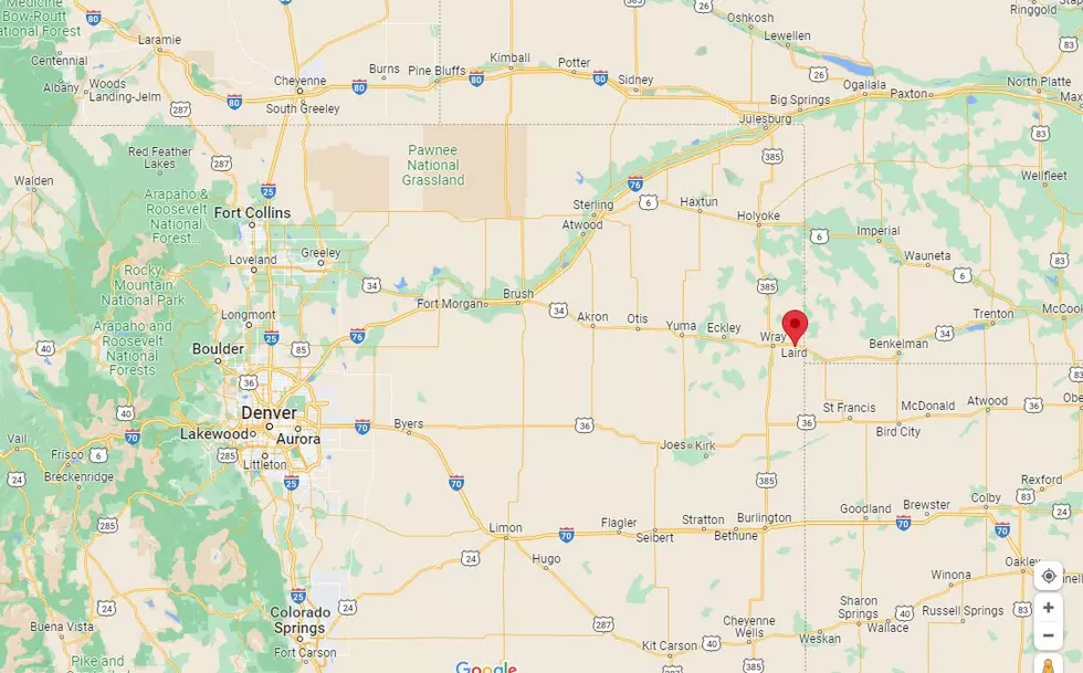 Laird Colorado Map