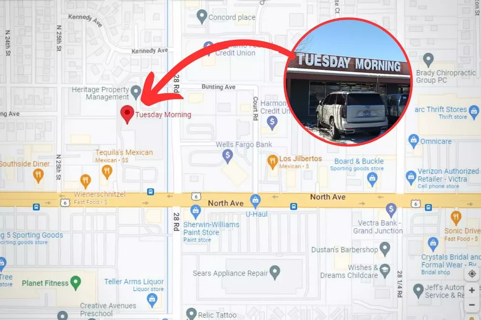 Tuesday Morning Grand Junction Colorado Closing map