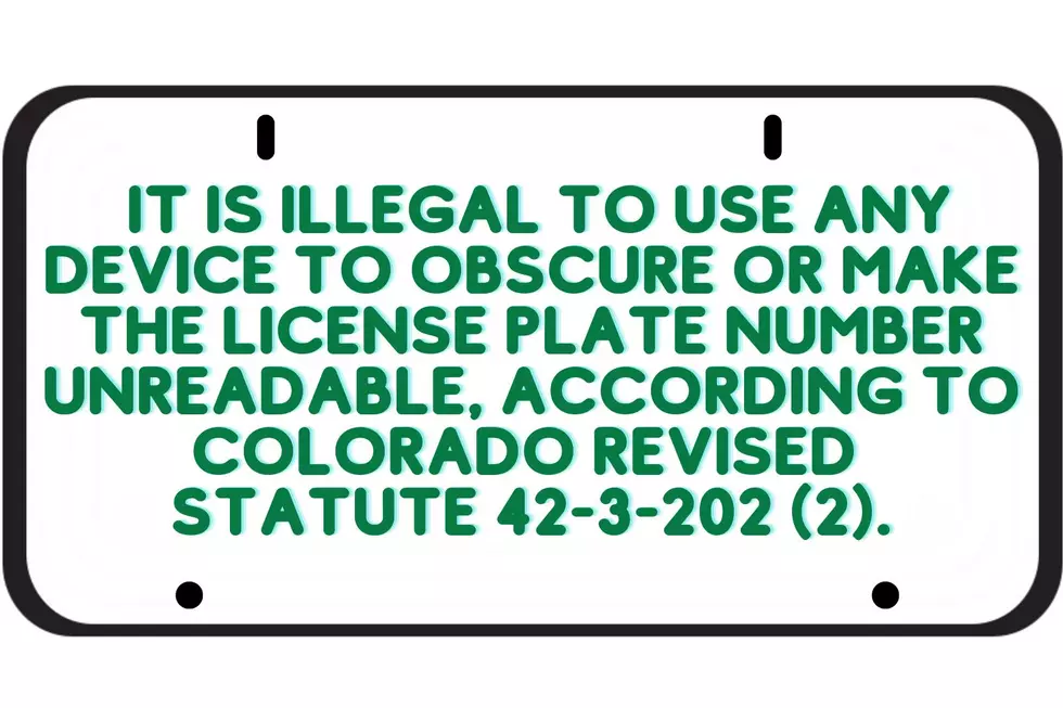 Colorado License Plate Statute