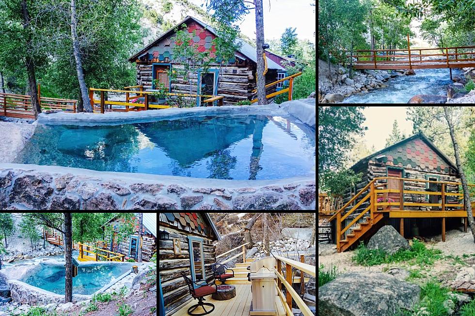 Relax in a Sweet Private Hot Spring at this Colorado Mining Cabin Airbnb