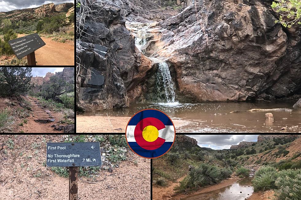 This Colorado Trail Near Grand Junction is Home to 3 Different Waterfalls