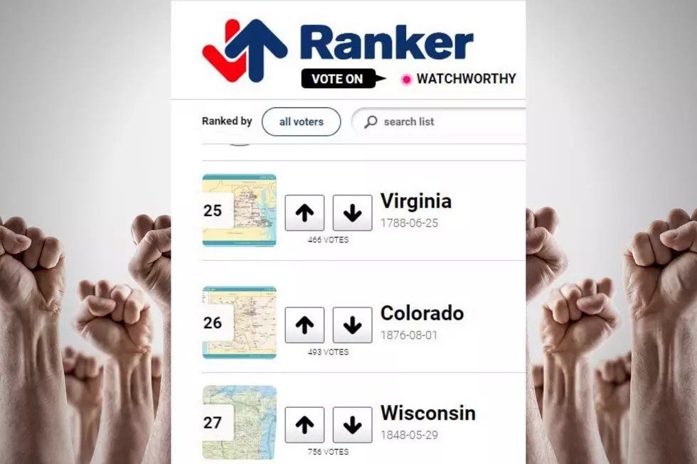 Colorado at #26 on Ranker
