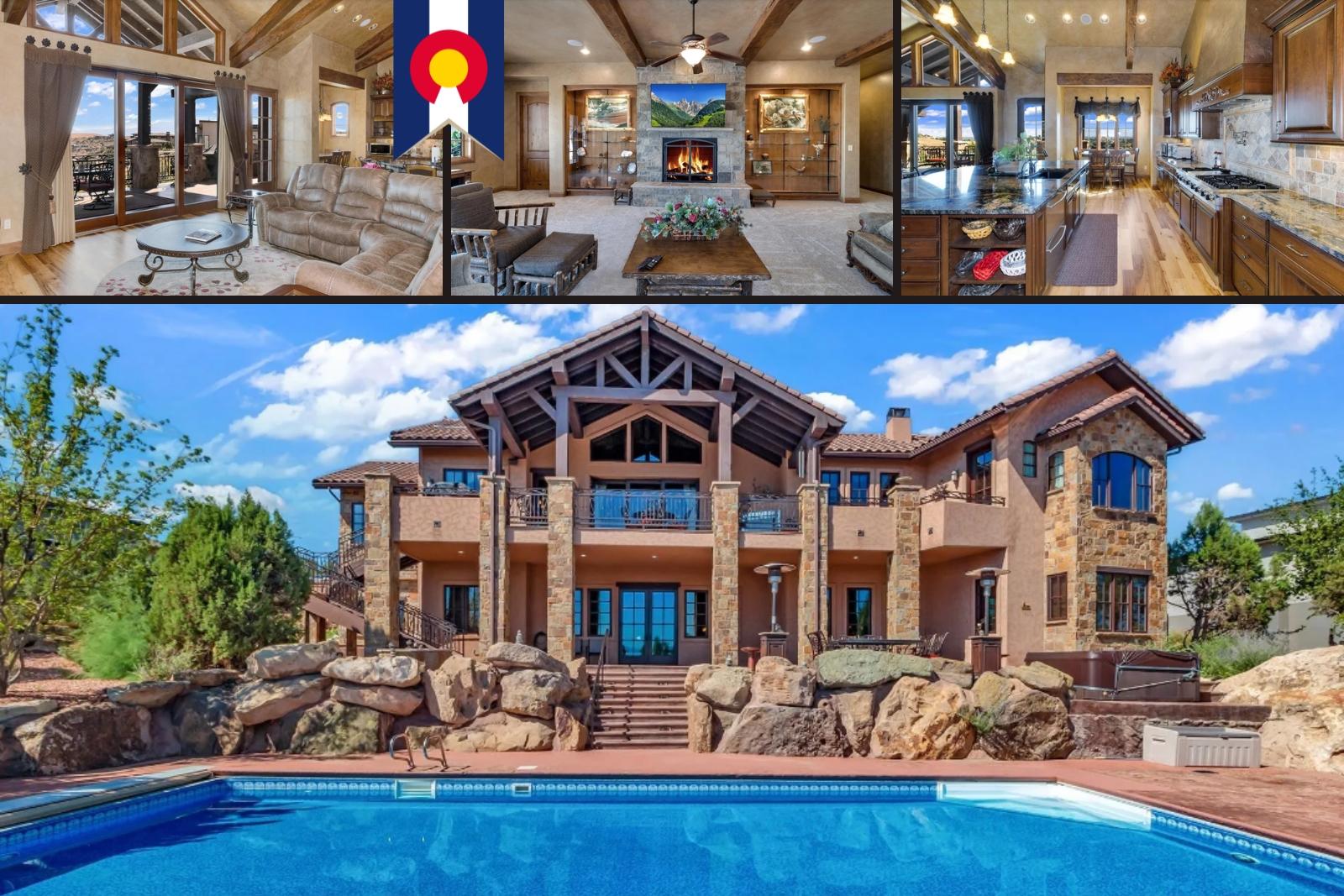 Custom - Built Colorado Dream Home With Pool In Redlands Mesa