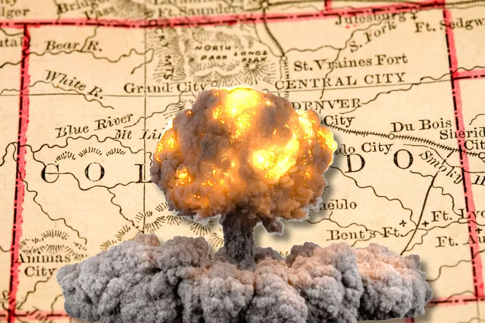 Colorado Map: Nuclear Attack Target