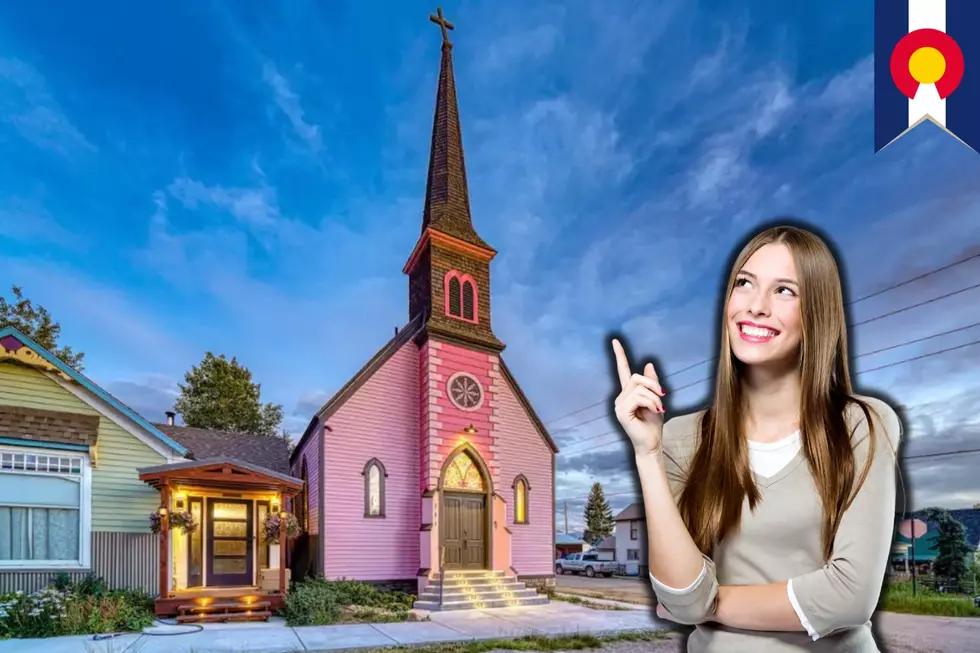 See Inside Colorado's Big Pink Church Airbnb in Leadville