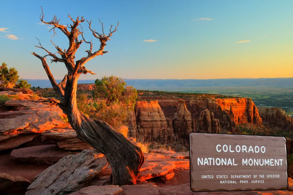 Colorado National Monument Rim at sunrise