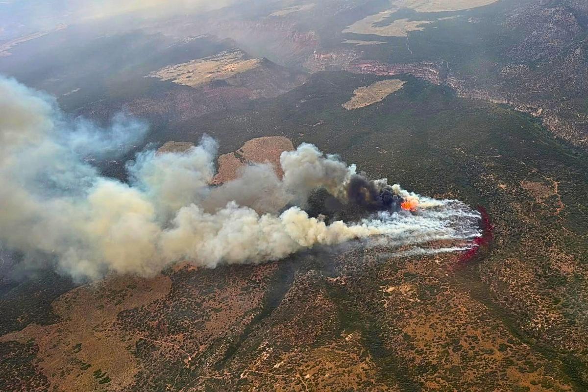 Grand Junction Storms Help Spark New Wildfires Nearby