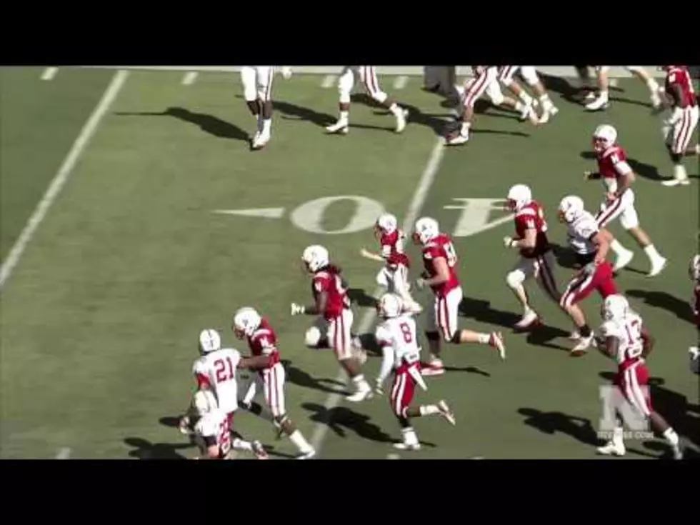 7 Year Old Cancer Patient Scores Touchdown For Nebraska Cornhuskers