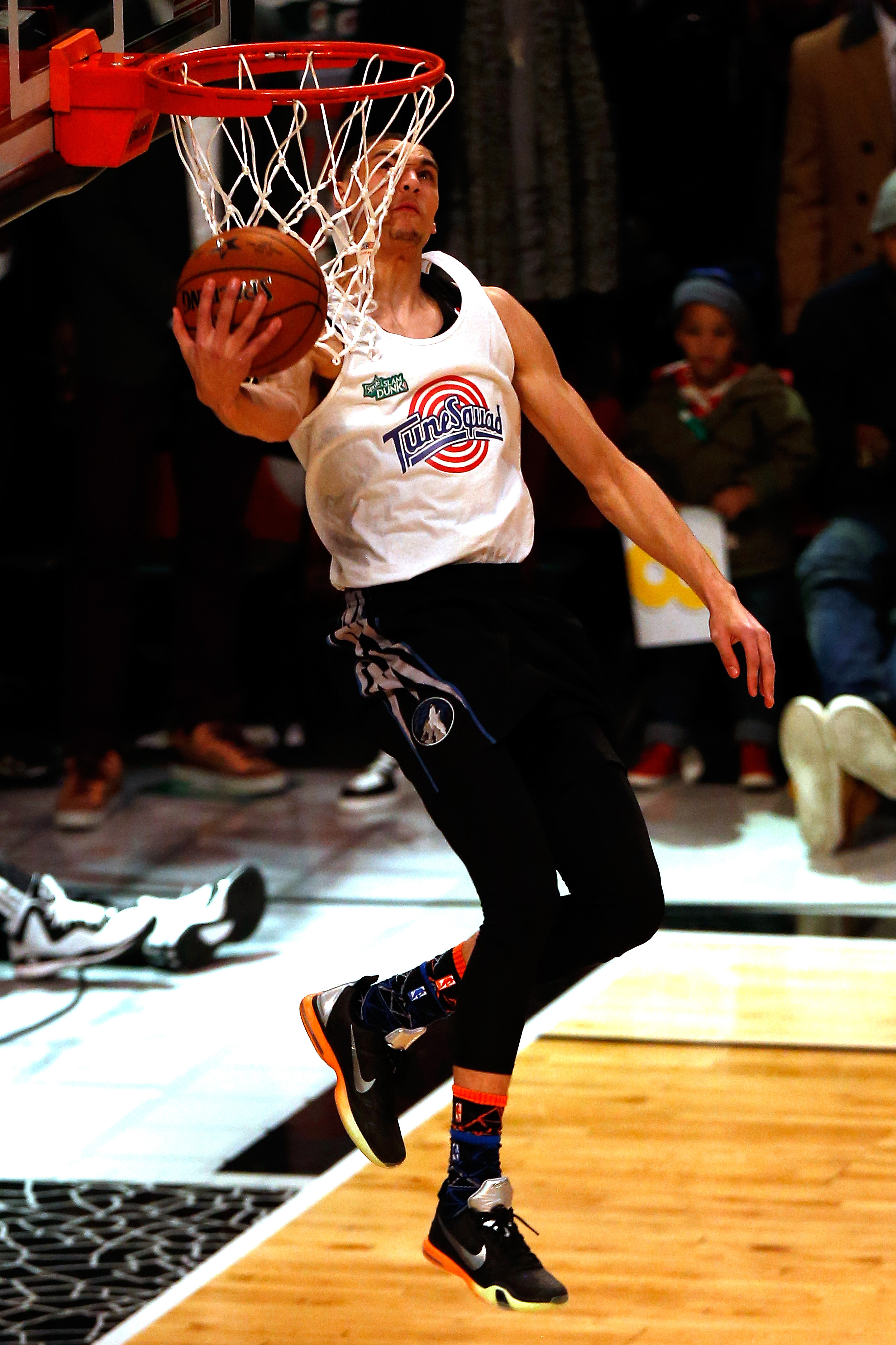 Zach LaVine Throws Down the Space Jam Dunk 2015 Sprite Slam Dunk