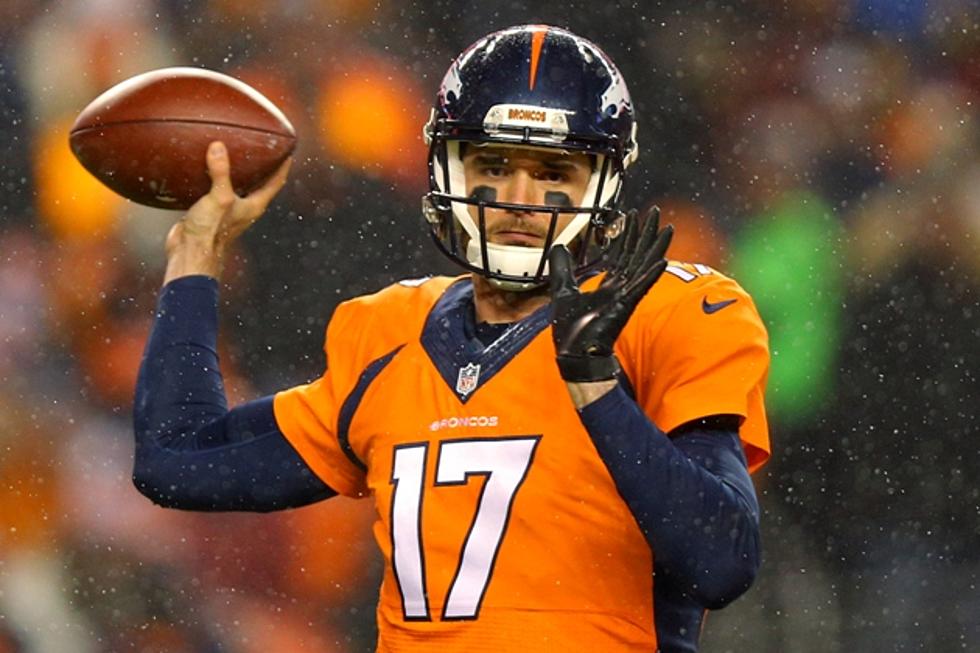 Report: Broncos’ Osweiler Named Starter For the Rest of the Season