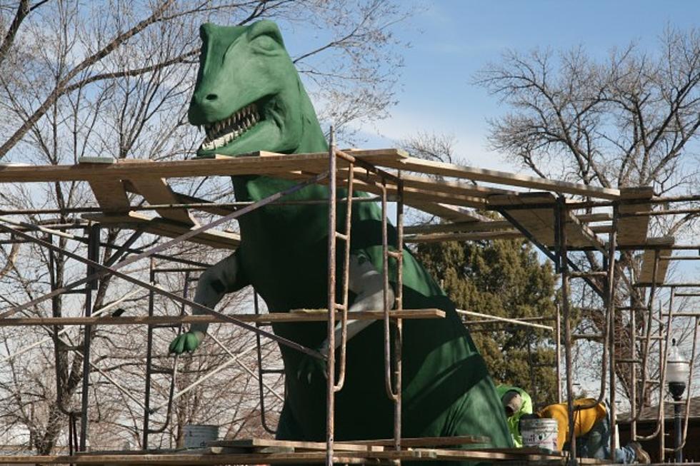 Fruita’s Famous Dinosaur Gets a Facelift
