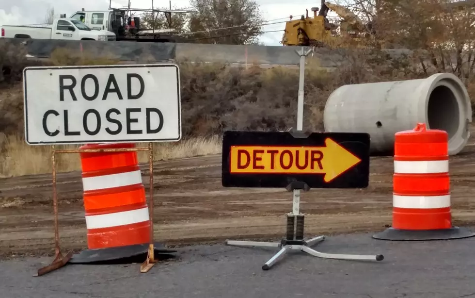 Grand Junction Detour Sign Directs Motorists to Unintended Place