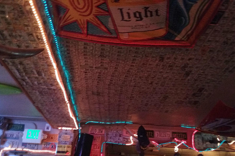 How Many Dollar Bills Will You Find on the Ceiling of This Fruita Bar?
