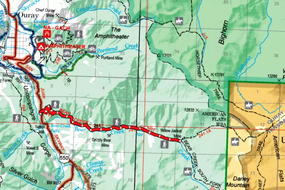 Popular Hiking Trail Near Ouray Closed Due to Safety Concerns