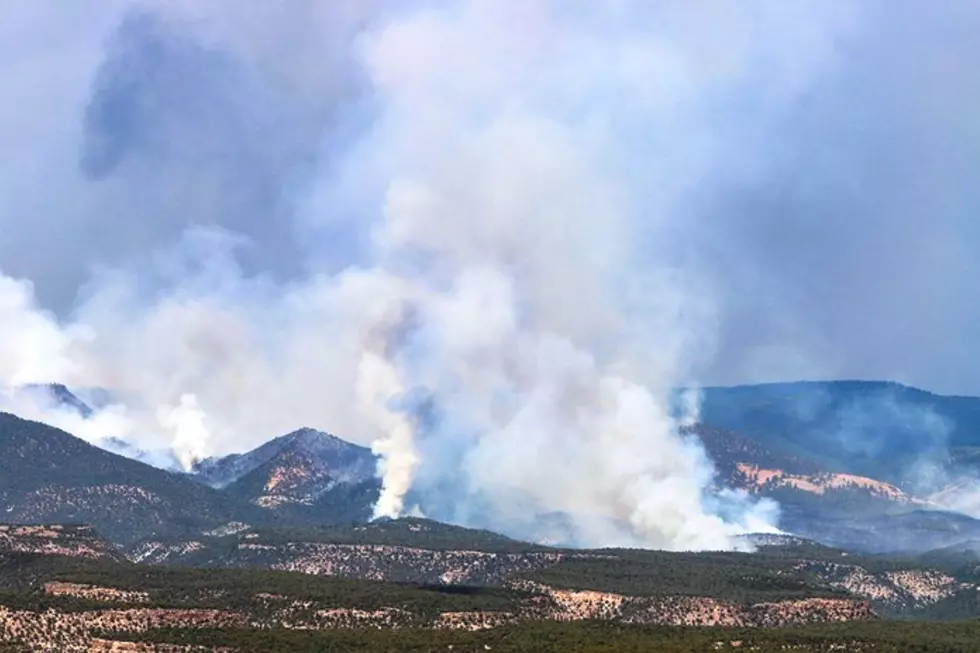 More Smoke Visible as Bull Draw Fire Activity Increases