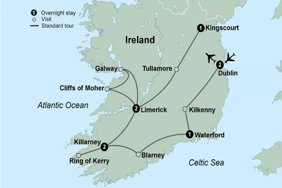 Travel to Ireland with Kool 107.9&#8217;s Zane Mathews