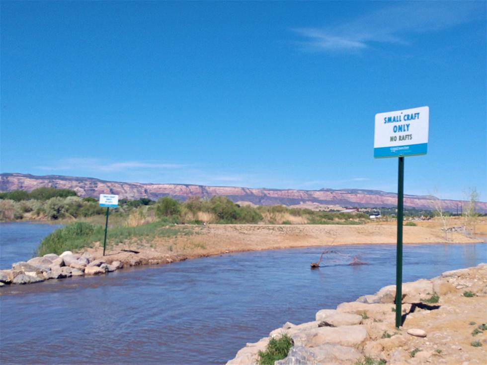 Grand Junction’s River Park Open But Water Level Is Low